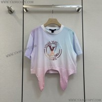 ルイヴィトン コピー スーパーコピー グラディエントLVサークルセルフタイTシャツ 1A9YF4