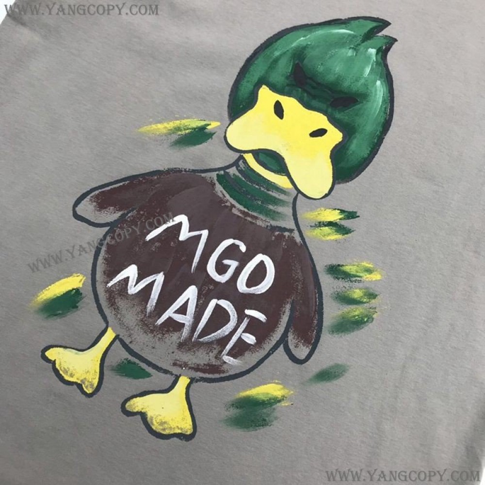 ルイヴィトン コピー ×NIGOコラボ ダック クルーネック Tシャツ vur60463