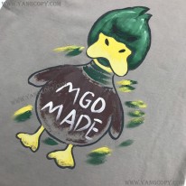 ルイヴィトン コピー ×NIGOコラボ ダック クルーネック Tシャツ vur60463