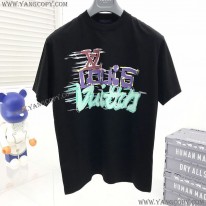 ルイヴィトン スーパーコピー グラフィット Tシャツ vuv89212