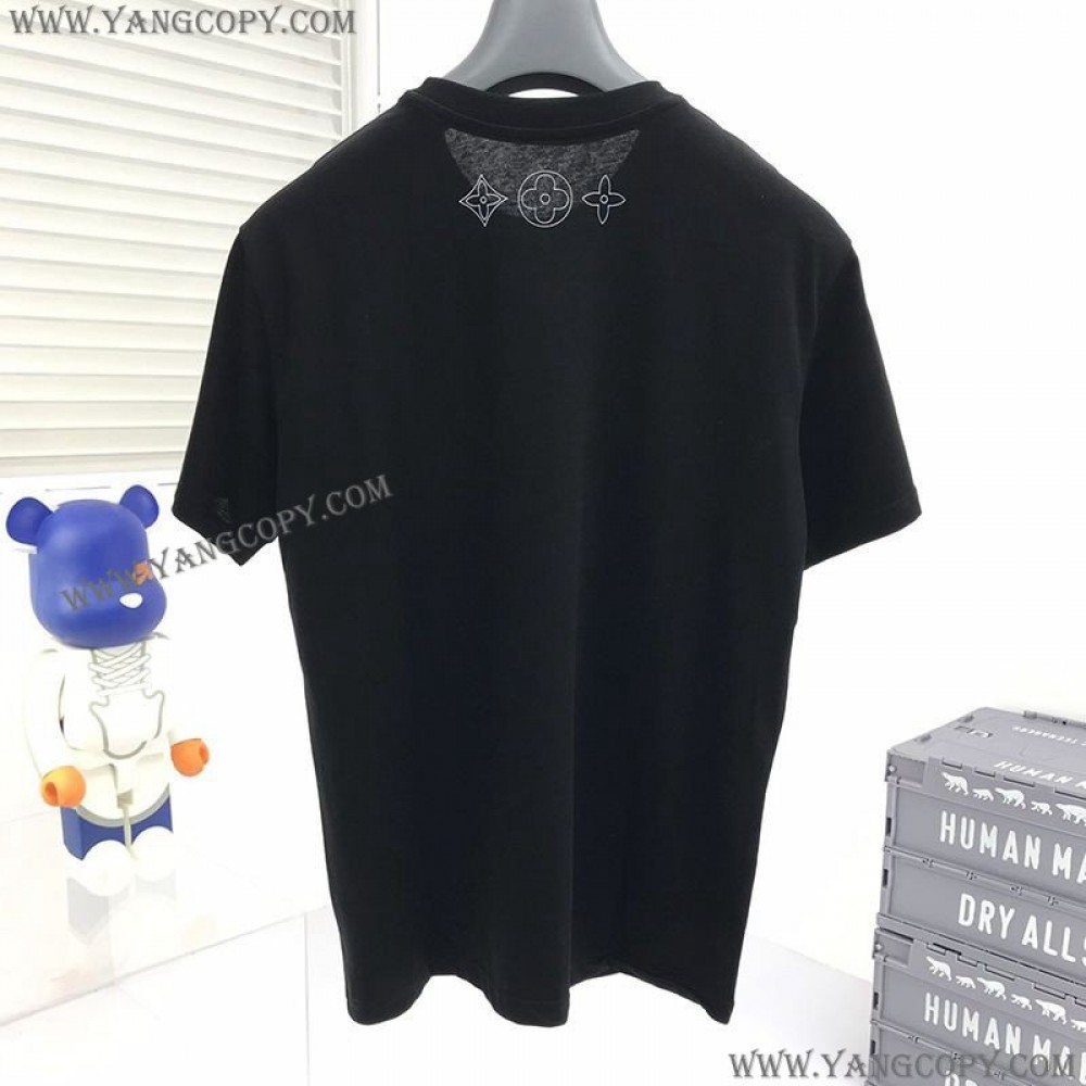 ルイヴィトン コピー エンボスLV Tシャツ vuw57078