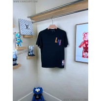 ルイヴィトン 偽物 NBA Tシャツ フロントアンドバックレタープリントT 1A8X8R 1A8X8R