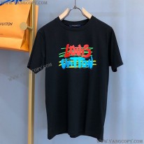 ルイヴィトン コピー Tシャツ パロディ フロウティングLVプリンテッド 2色 vuw59796