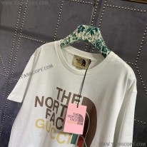 グッチ×ノースフェイス コピー コラボ スペシャルロゴTシャツ Noi26522