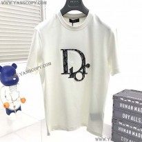 ディオール 偽物 コットンジャージ 半袖Tシャツ den77120