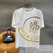 モンクレール 偽物 ロゴ Tシャツ 男女兼用 mom98285