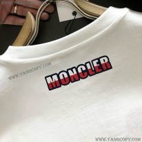 モンクレール 偽物 ロゴ コットン 半袖 Tシャツ mol87018