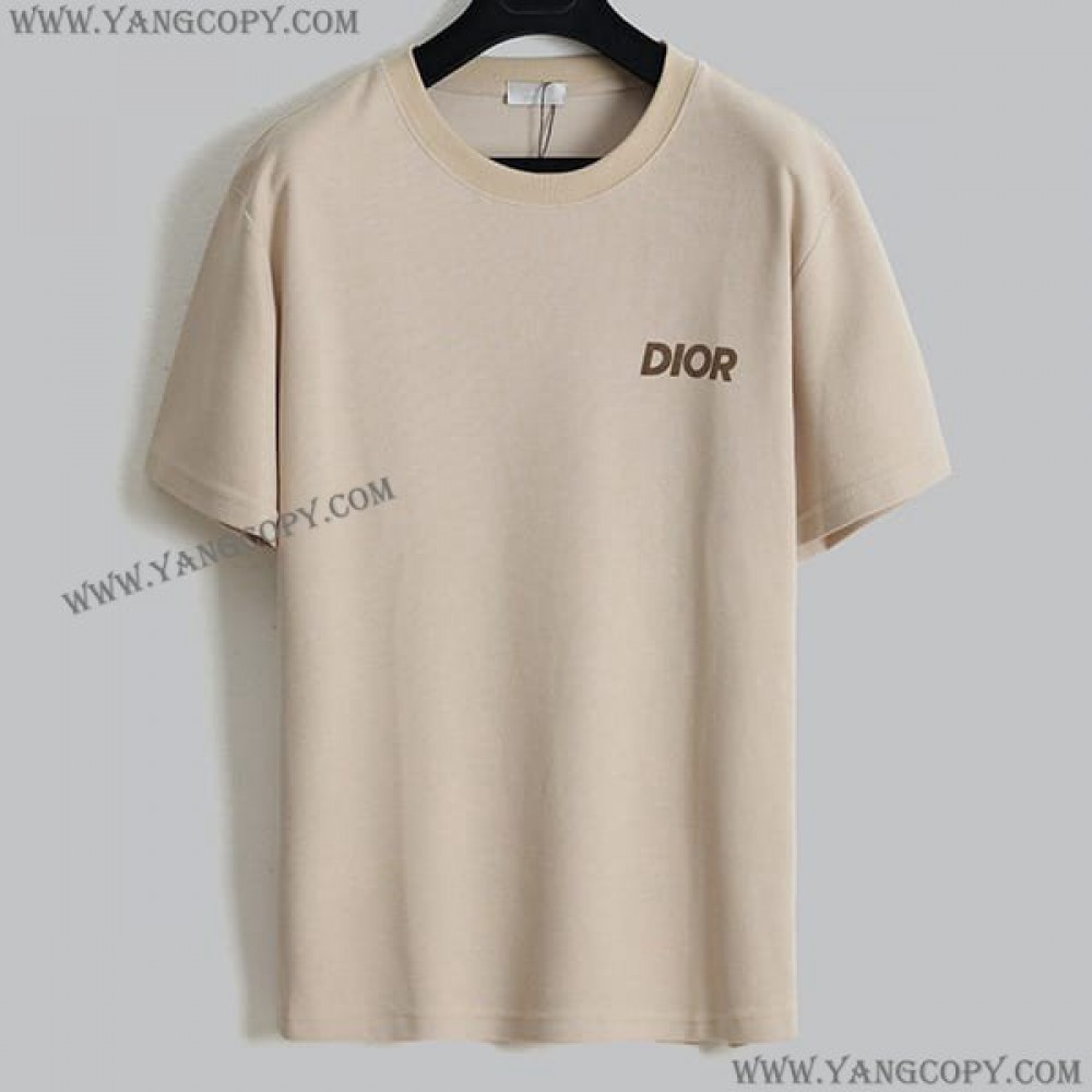 ディオール スーパーコピー テリーコットンTシャツ dee61076