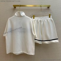 ディオール 偽物 ロゴプリントTシャツ ショートパンツ dew25094