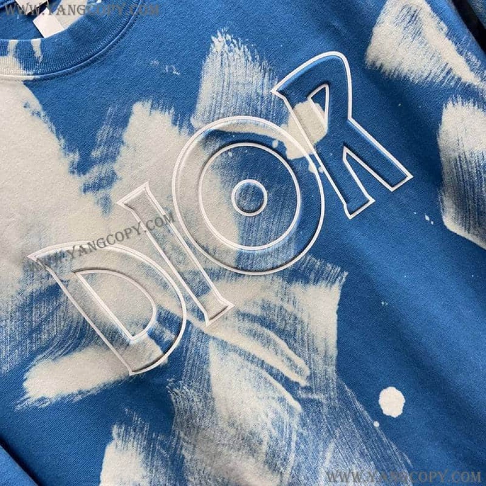 ディオール 偽物 ロゴTシャツ dez45983