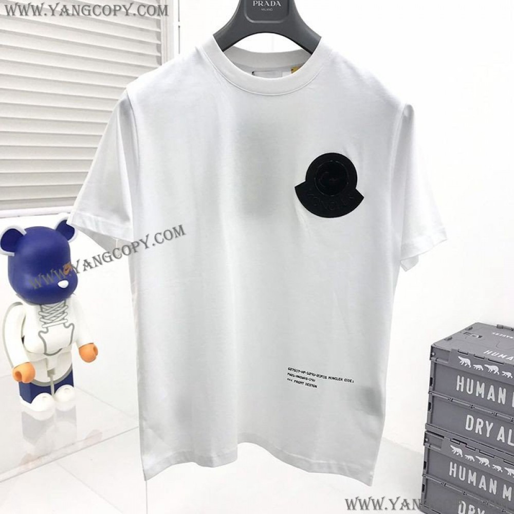 モンクレール コピー ロゴ コットン Tシャツ moo48159