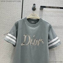 ディオール コピー オーガニックコットンジャージー Tシャツ deq36146