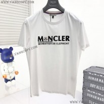 モンクレール 偽物 Tシャツ ブラック ロゴ コットン mom34924