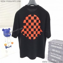 モンクレール コピー Tシャツ パロディ 半袖 クルーネック ロゴ 2色 8C00013829FB