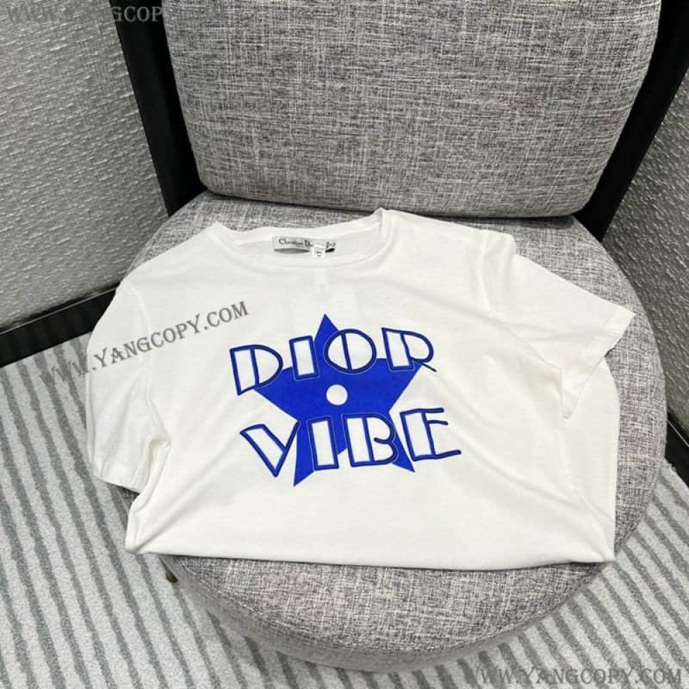 ディオール スーパーコピー Tシャツ パロディ オブリーク コットンジャージー def16953