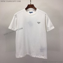 プラダ スーパーコピー クルーネック半袖Tシャツ 2色 pud57417