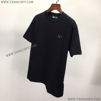 プラダ スーパーコピー クルーネック半袖Tシャツ 2色 pud57417