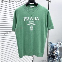 プラダ スーパーコピー シンプルクルーネックTシャツ puv53991