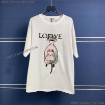 ロエベ 偽物  ×ジブリ ハエドリ クルーネックTシャツ loq74201