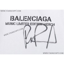 バレンシアガ xルポールチャールズ Tシャツ alenciaga Music Limited Edition Merch 2色 bag36633