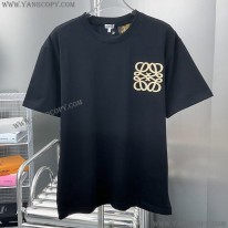 ロエベ スーパーコピー  アナグラム Tシャツ コットン 3色 lov71474