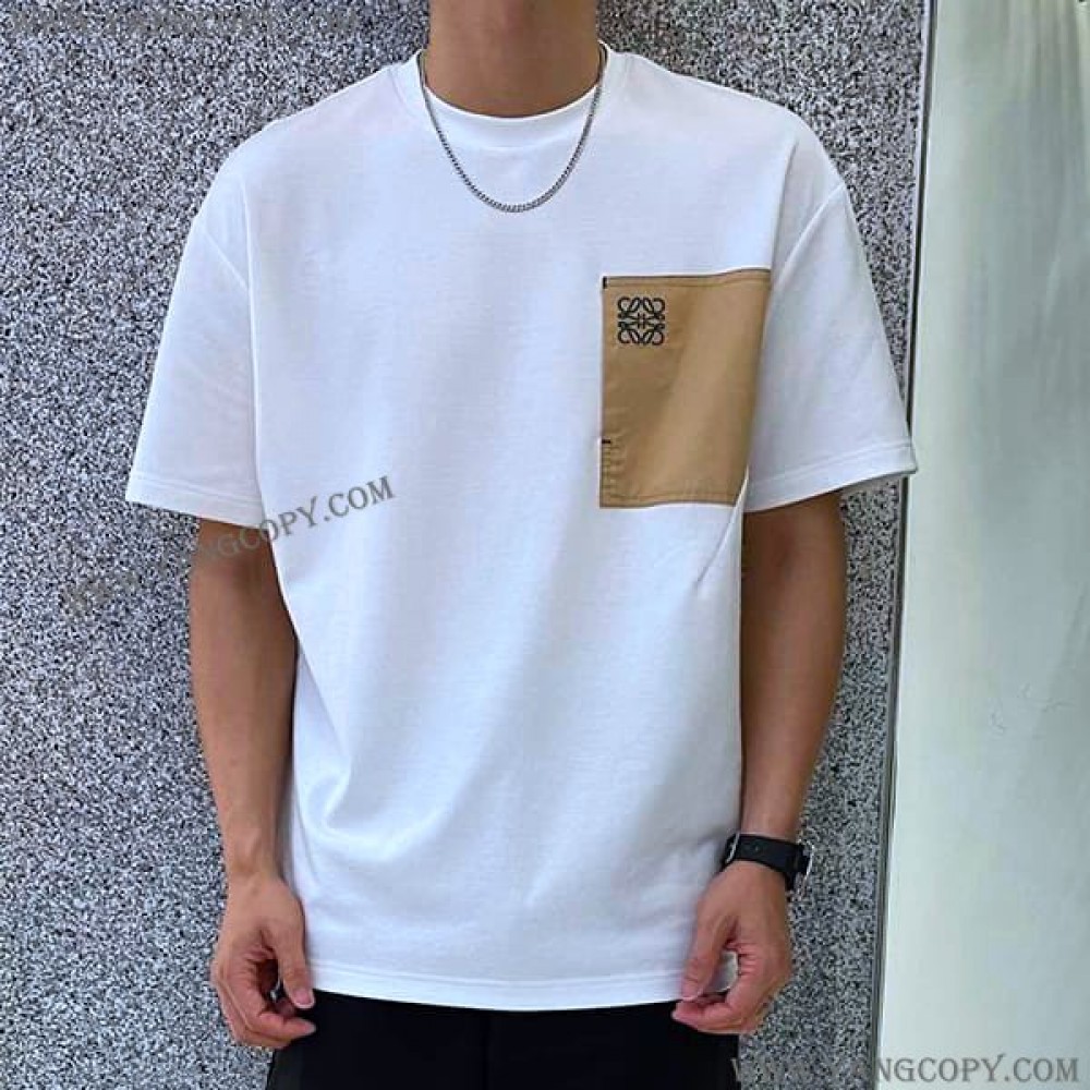 ロエベ 偽物  Tシャツ アナグラム lov27458