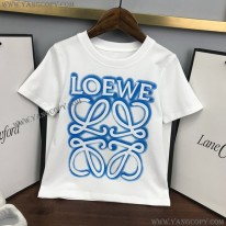 ロエベ スーパーコピー  Tシャツ 半袖 コットン lop95579