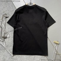 ロエベ コピー  アナグラムバイカラーコットンTシャツ lou89139