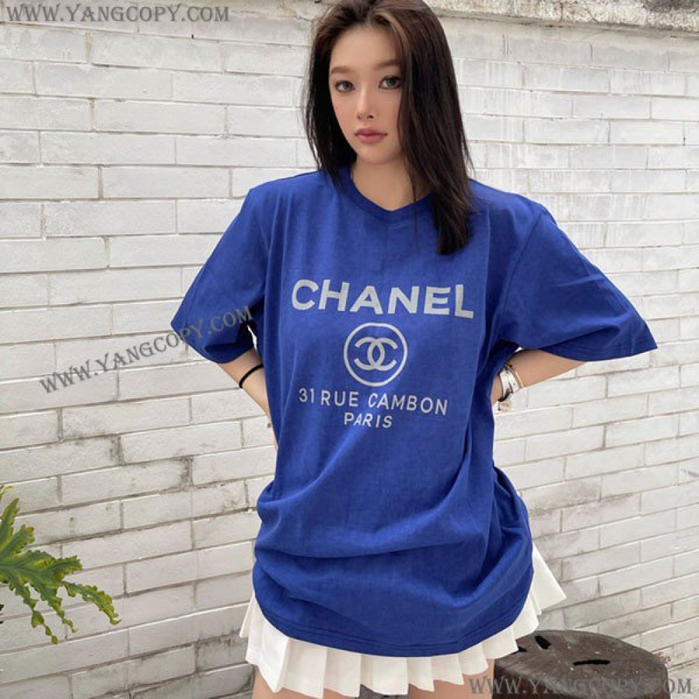 シャネル 偽物 31 RUE CAMBON Tシャツ shq84879