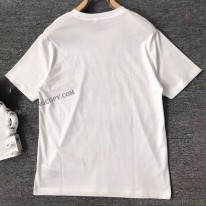 ロエベ コピー  アナグラムバイカラーコットンTシャツ lox53173