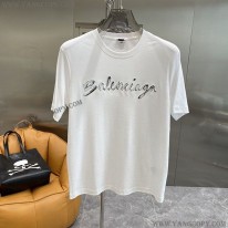 バレンシアガ 偽物 ロゴ オーバーサイズ Tシャツ 半袖 2色 bay30051