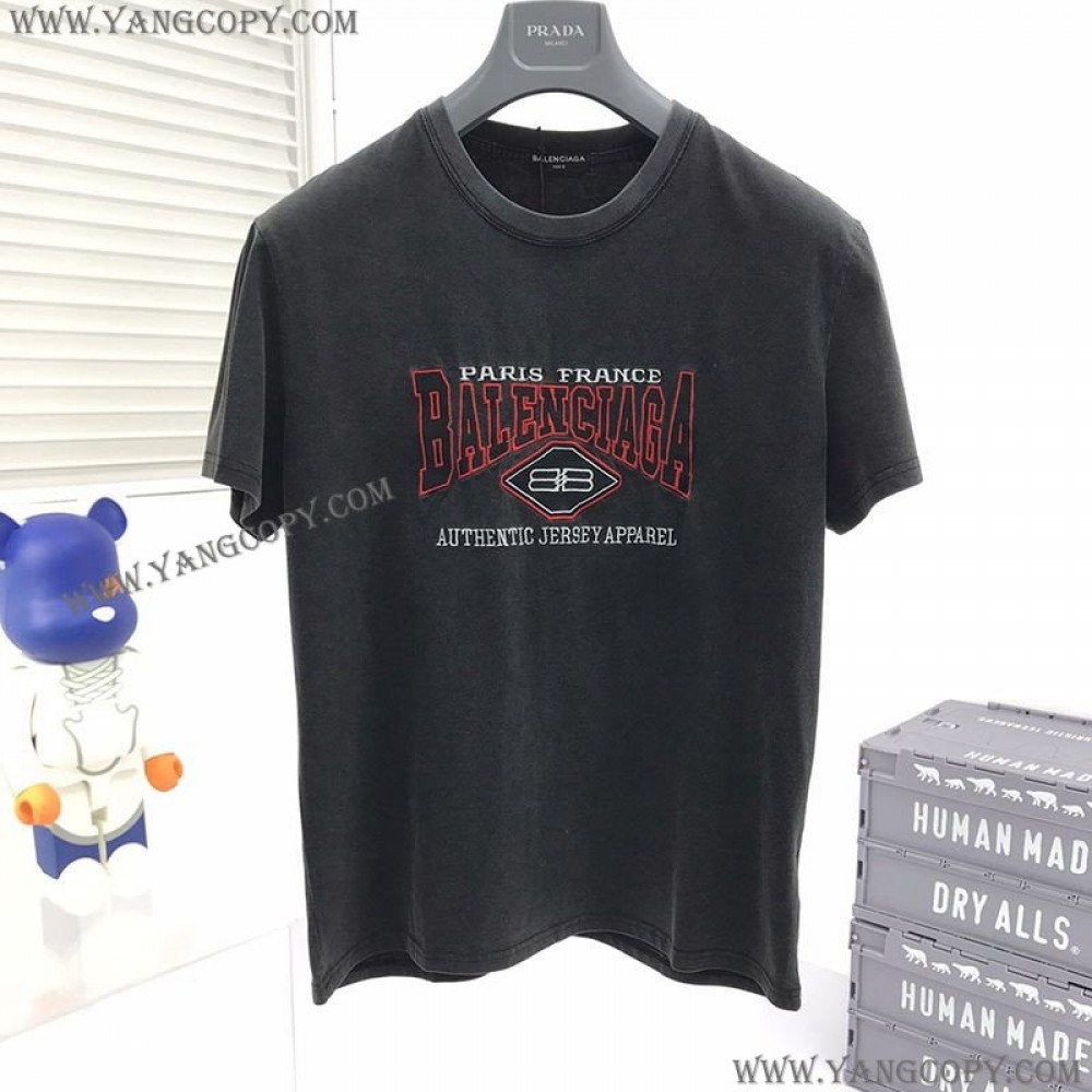 バレンシアガ コピー ビンテージジャージー Tシャツ bac99869