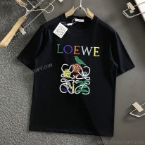 ロエベ 偽物  アナグラム ハーバリウム 半袖Tシャツ 2色 loo21315