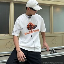 バレンシアガ スーパーコピー ロゴ Tシャツ ユニセックス baq66334