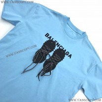 バレンシアガ 偽物 ロゴ入りコットンTシャツ bab83993