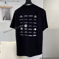 バレンシアガ コピー ロゴ オーバーサイズ Tシャツ 半袖 2色 baq50186