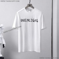 バレンシアガ コピー メンズ LOGO ミディアムフィット Tシャツ bac71279