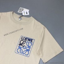 ロエベ コピー  アナグラム フェイクポケット Tシャツ H526Y22X25