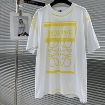 ロエベ コピー  アナグラム フォト Tシャツ ロゴ大☆ H526Y22X7