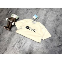 ロエベ コピー  コットン アナグラムTシャツ low41681