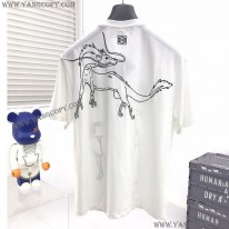 ロエベ コピー  ×千と千尋の神隠し 千尋 エンブロイダリー Tシャツ (コットン) S928Y22X03