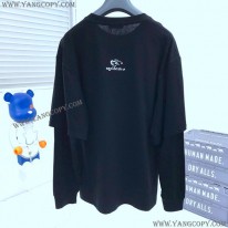 バレンシアガ コピー SPORTY B DOUBLE SLEEVES Tシャツ 2色 baf47498