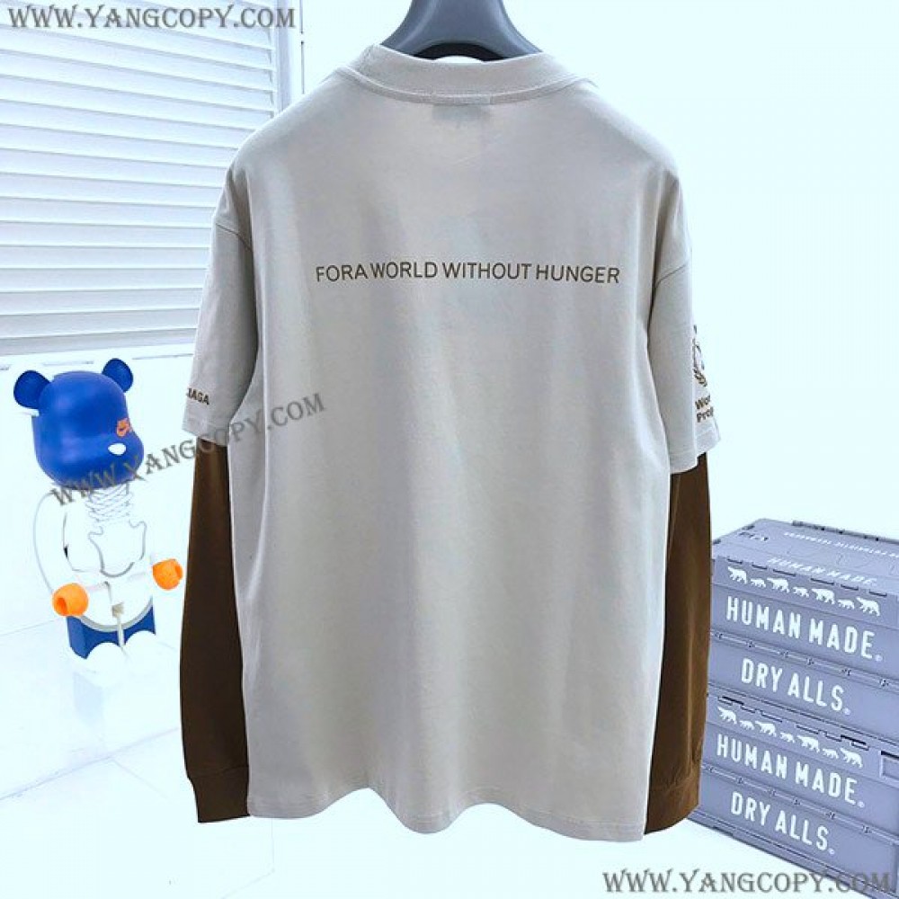 バレンシアガ コピー WFP DOUBLE SLEEVES Tシャツ 3色 baa62856