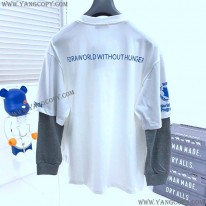 バレンシアガ スーパーコピー WFP DOUBLE SLEEVES Tシャツ 698089TMVL29086