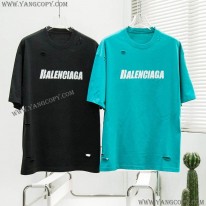 バレンシアガ スーパーコピー DESTROYED FLATGROUND Tシャツ 2色 bam86561