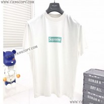 シュプリーム コピー x ティファニー コラボ ボックスロゴ Tシャツ Shn20594