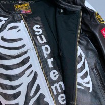 シュプリーム コピー 革のジャケット Vanson Leather Bones Jacket Shg54235