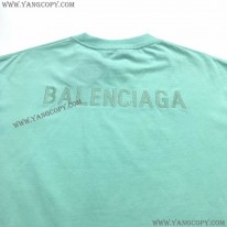 バレンシアガ スーパーコピー ミディアムフィットロゴTシャツ bay70046