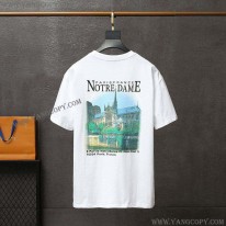 バレンシアガ 偽物 クルーネック Tシャツ SACRE COEUR ホワイト baz66910