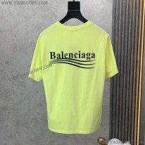 バレンシアガ スーパーコピー POLITICAL CAMPAIGN REGULAR FIT Tシャツ bar75756